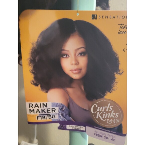 New Ombre Kinky Curly wig with tags - Picture 1 of 12